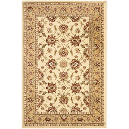 Safavieh 2 ft. 3 in. x 8 ft. Runner Lyndhurst Ivory and Beige Traditional Rug LNH553-1213-28